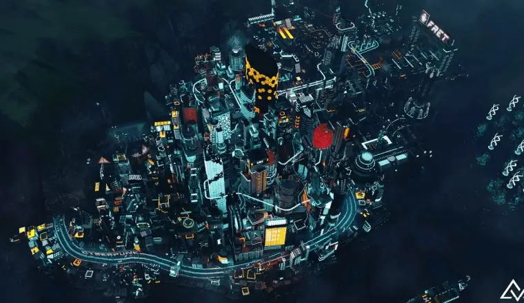 copyright of minimap of minecraft video game