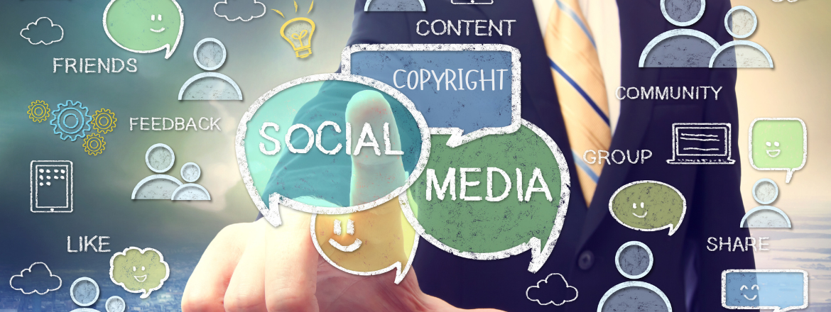 image of copyright infringement on social media