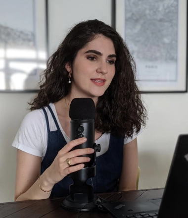 leila on her spotify podcasting