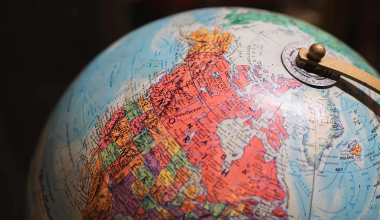 image of a globe in which there are misconceptions about intellectual property