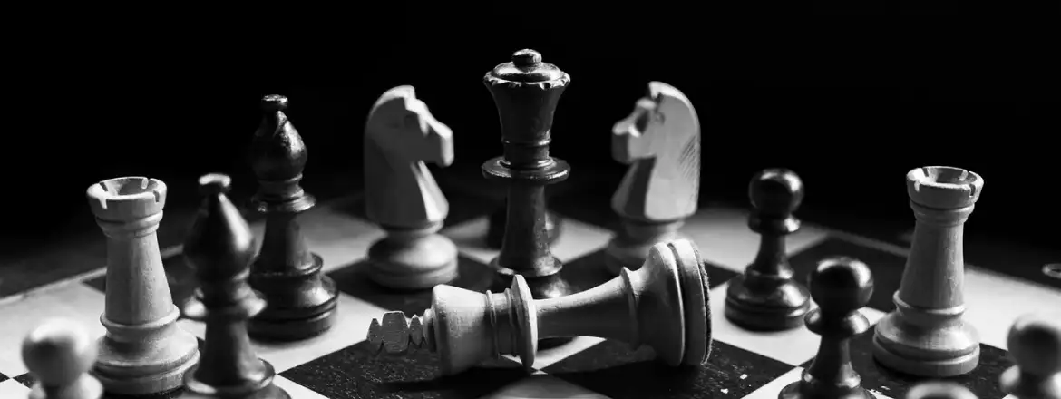 image of a chess board showing unfair competition and trademark infringement